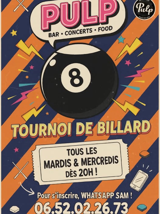 Tournoi de Billard