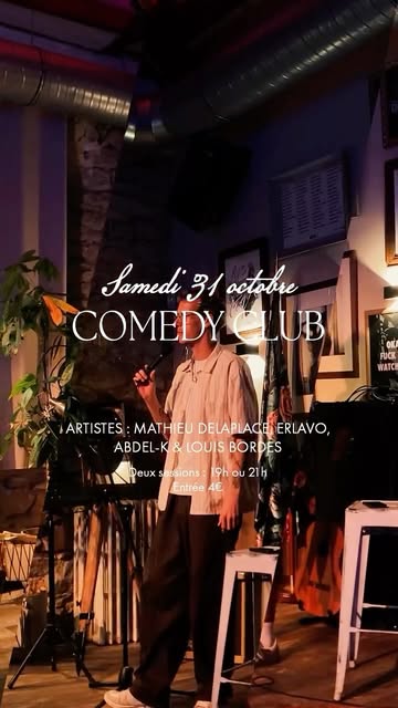 Live avec mathieu_delaplace @ French Pub