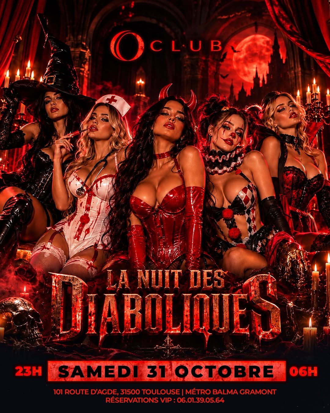 😈 Samedi 31 Octobre - Halloween - la Nuit des Diaboliques 😈