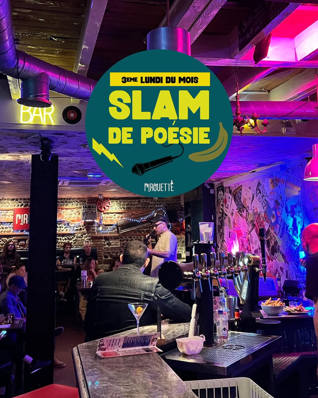 📅 On remet ça lundi à Pirouette, comme chaque 3e lundi du mois avec