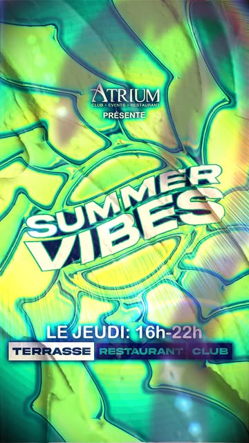 Afterwork Terrasse Ouverte