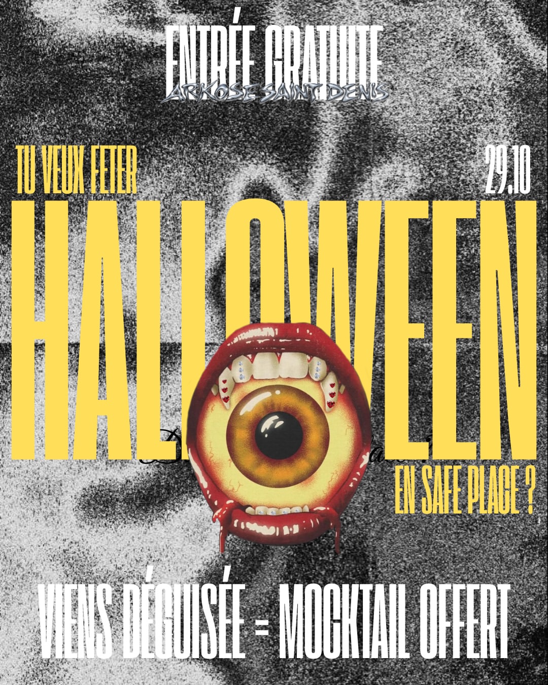 🎃 Réserve Ton Jeudi 29 Octobre 👻🕸