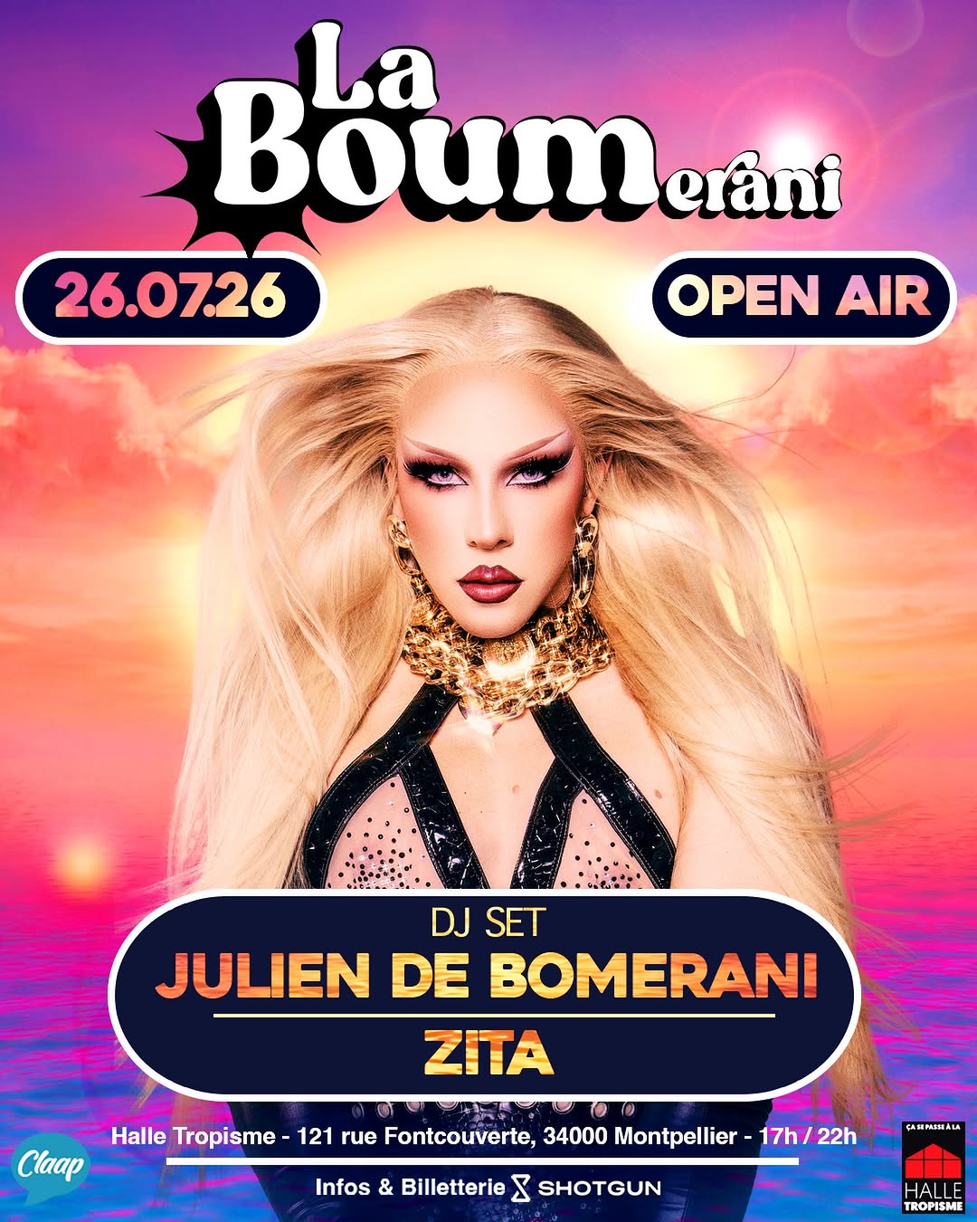 🌞 DIMANCHE 26 JUILLET — LA BOUMerani x HALLE TROPISME
