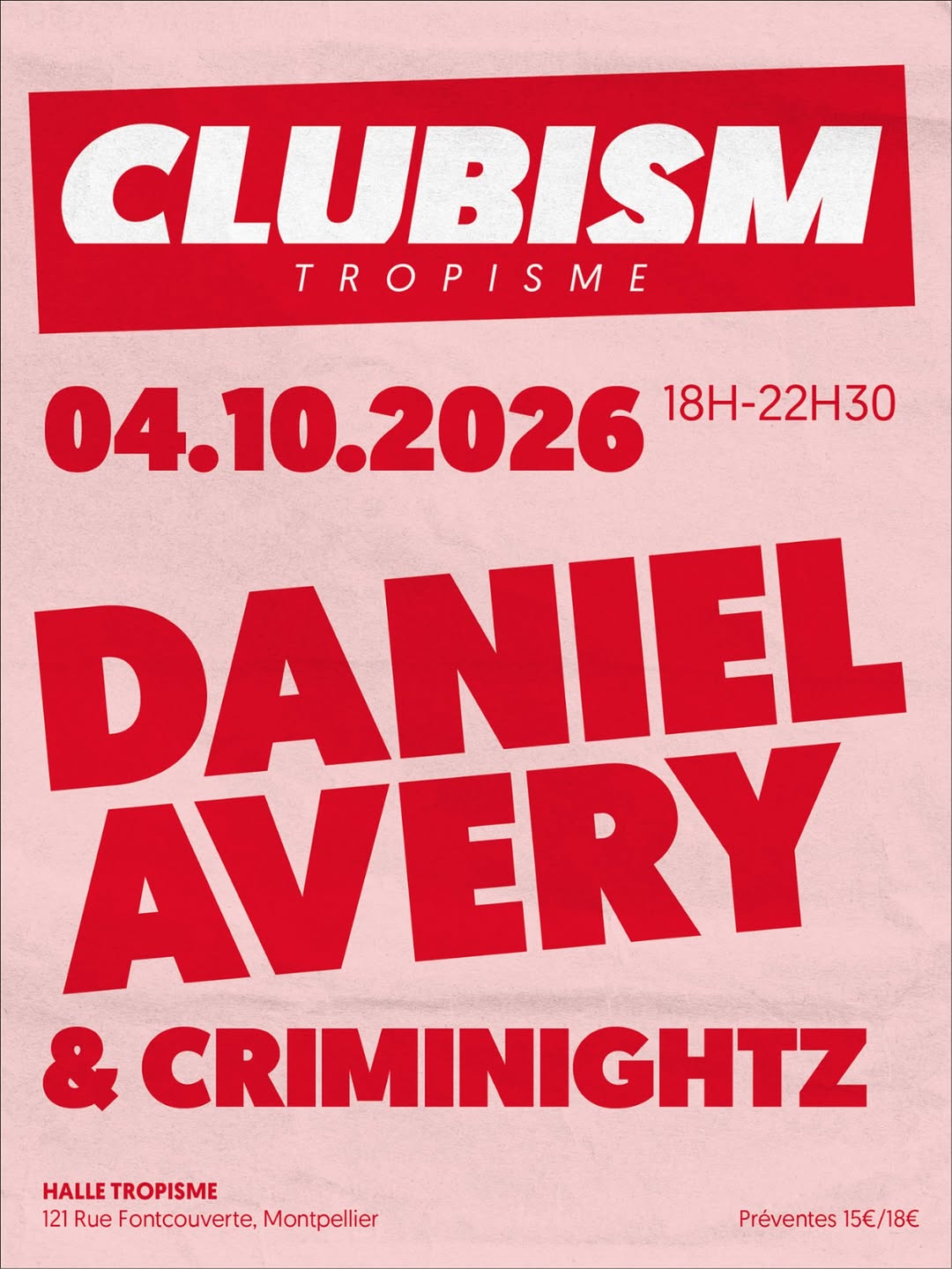 Daniel Avery en Live À Montpellier