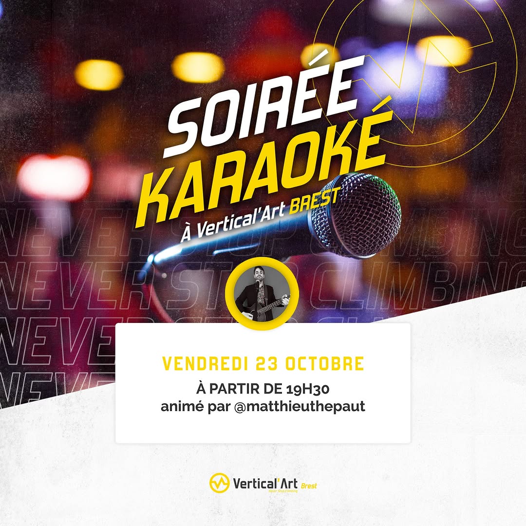 La soirée karaoké revient chez Vertical’Art Brest