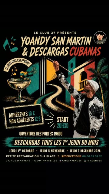 Evenement Jazz @ Club 27