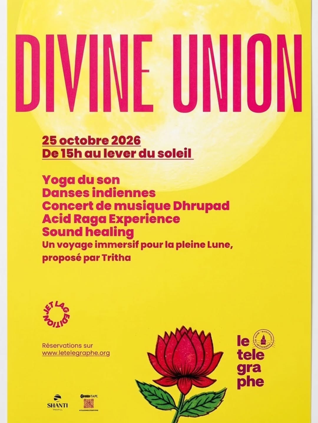 25-26 Oct @letelegraphetoulon Pleine Lune celebration