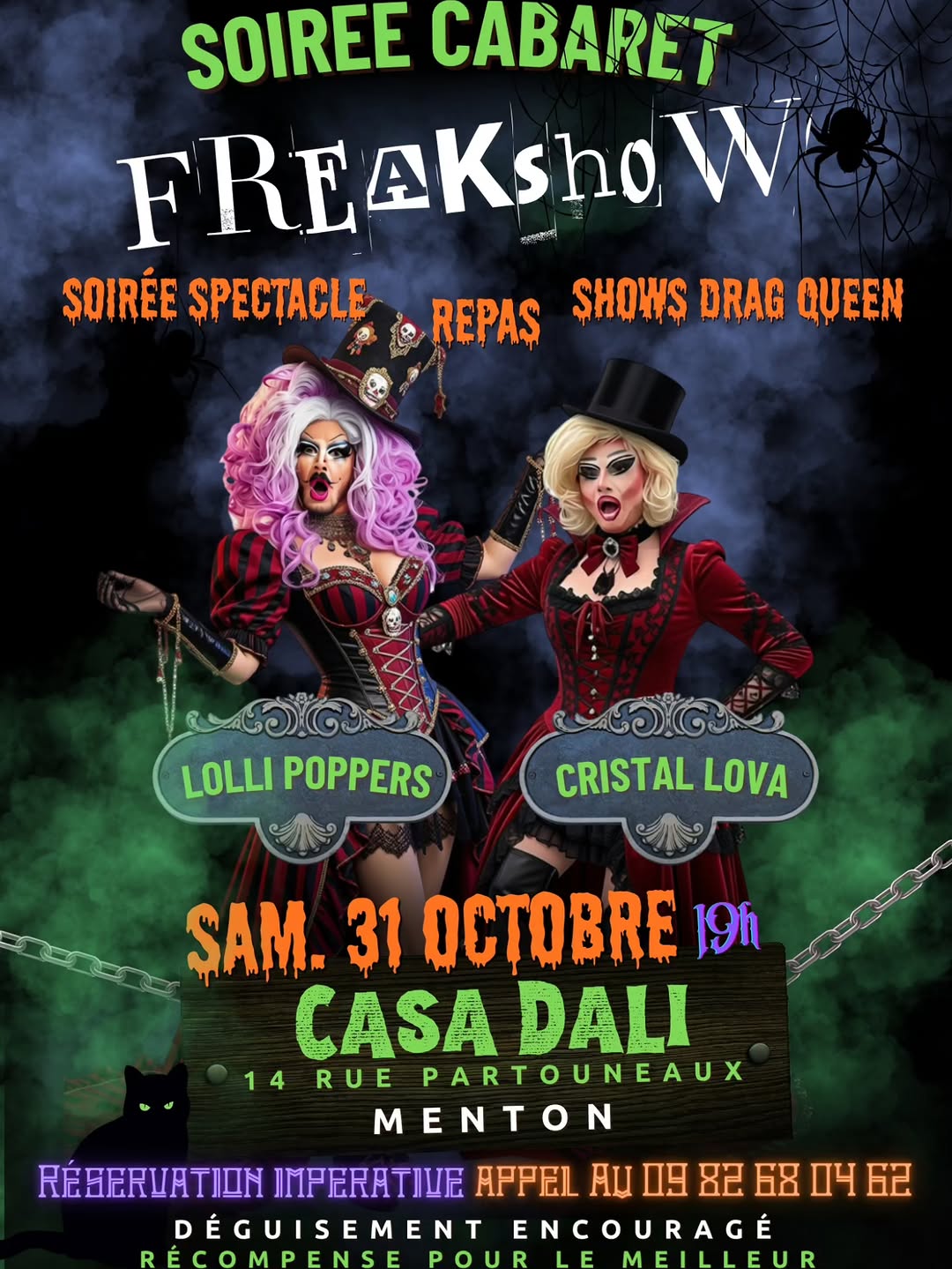 Soiree Cabaret Halloween