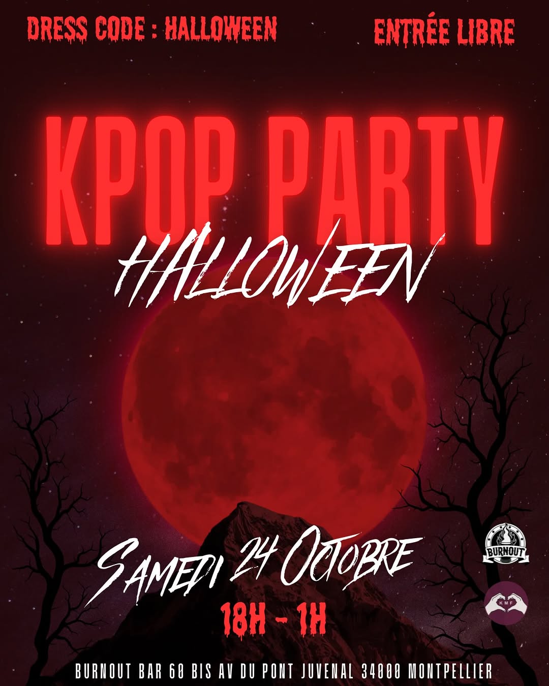 [kpop Party Halloween | Samedi 24 Octobre 🖤🩸]