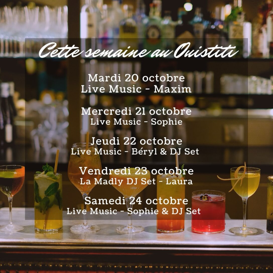 Samedi — Live Music & DJ Set