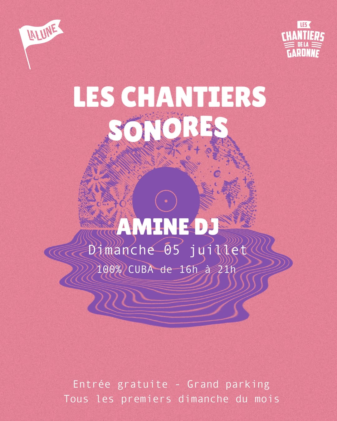 DJ Set Reggae avec djamineselector @ Les Chantiers de la Garonne