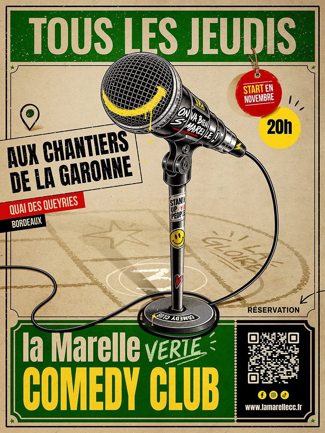 La Marelle Verte — Comedy Club du jeudi