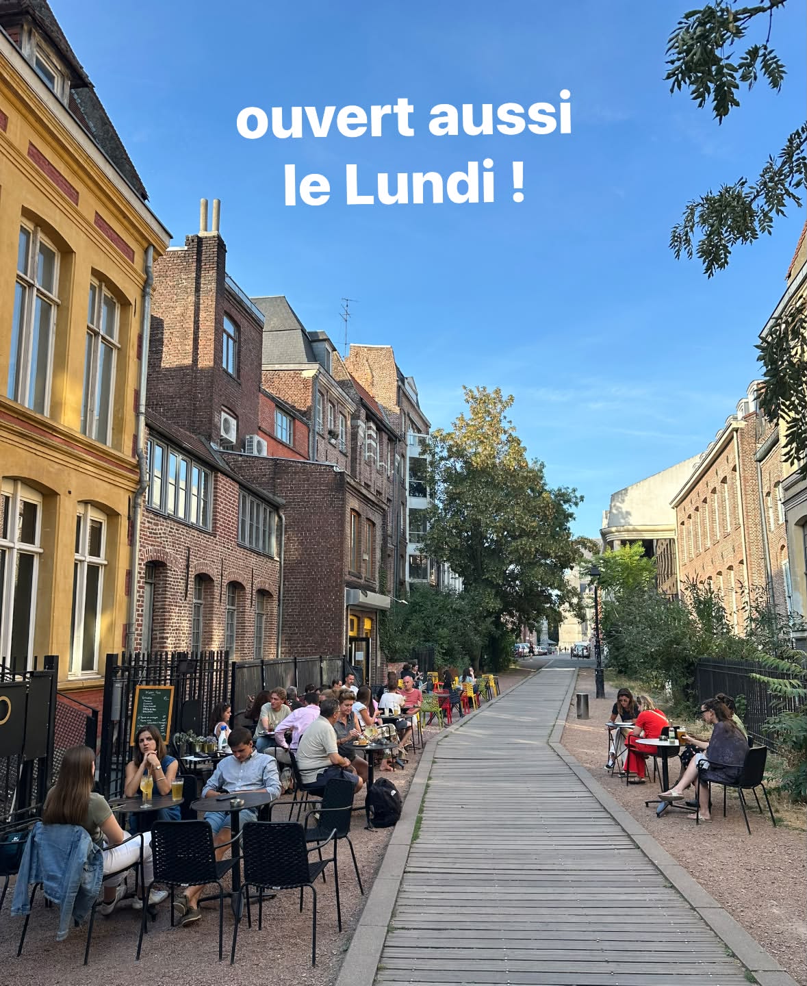 Ouverture Lundi