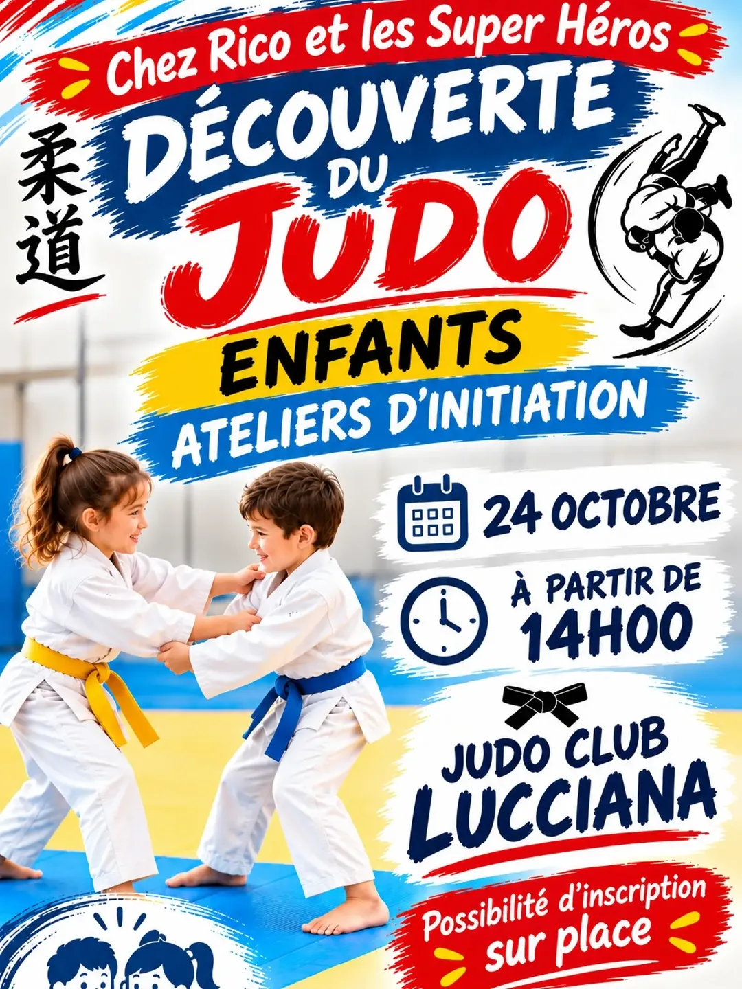 Ateliers d'initiation 🥋