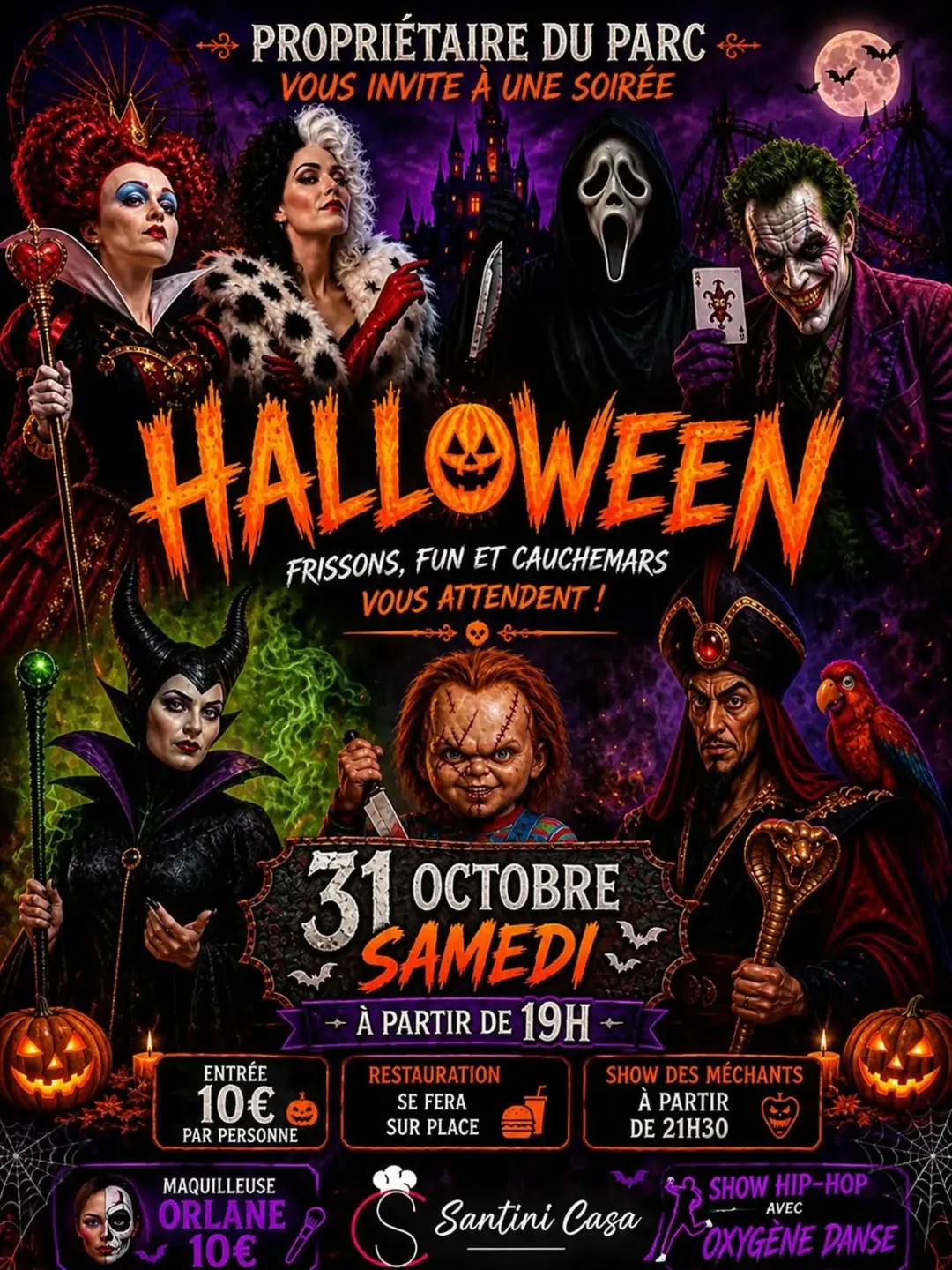🎃🖤 Halloween — les Méchants Prennent le Pouvoir ! 🖤🎃