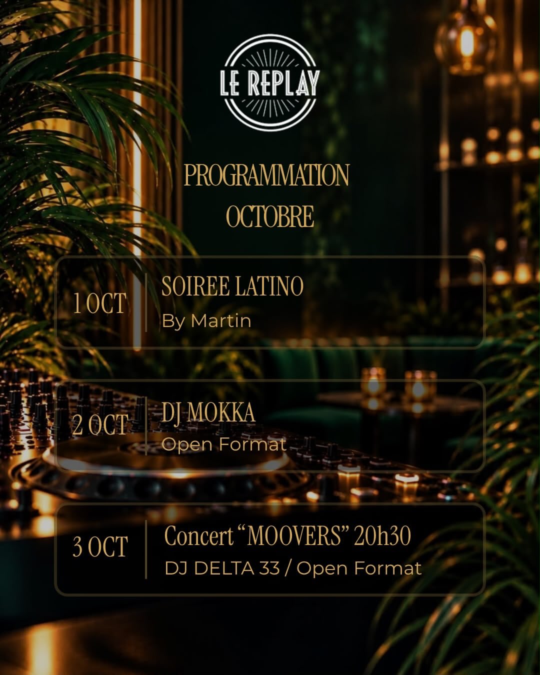 Evenement Latino @ Le Replay