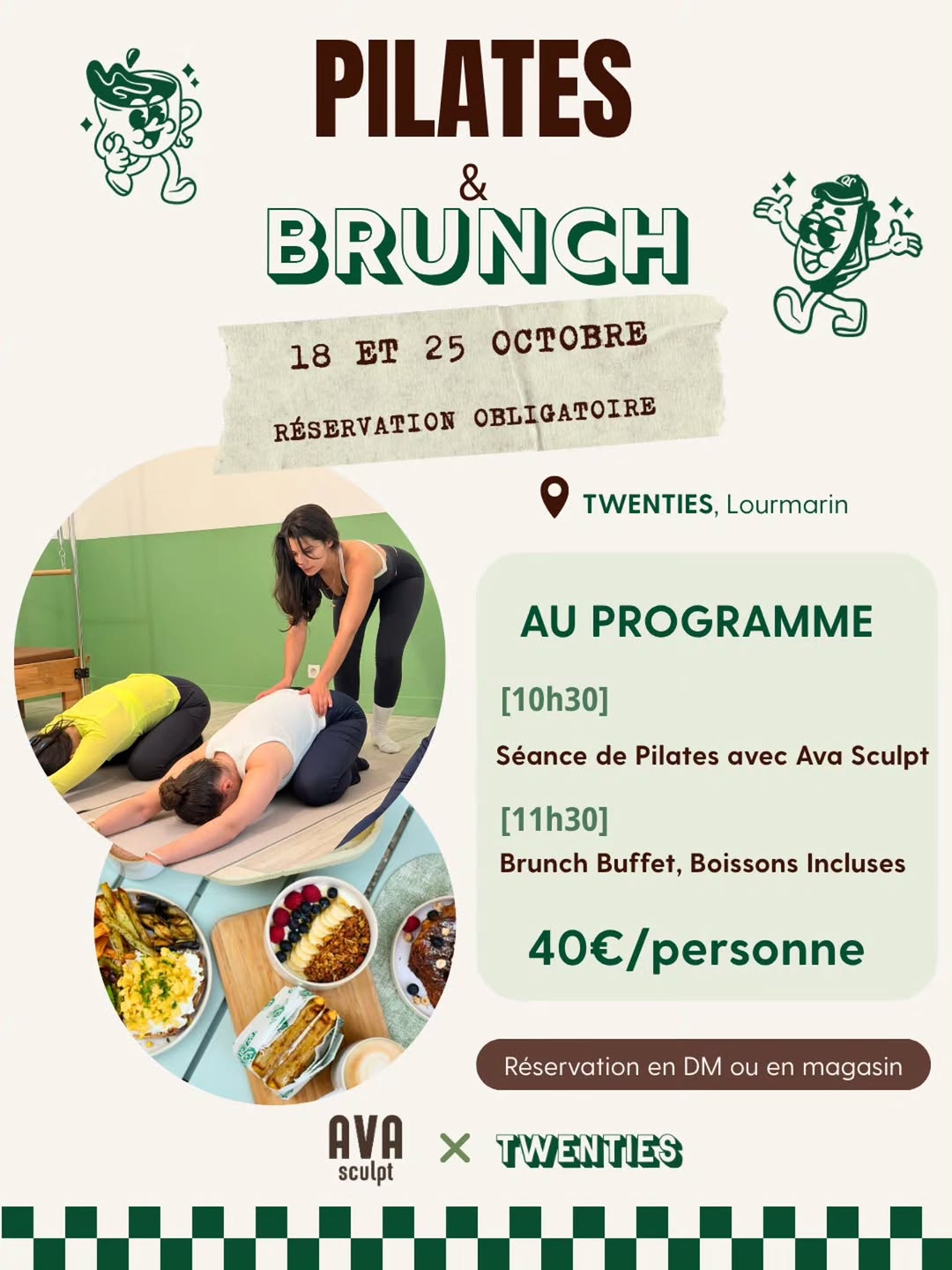 Brunch @ TWENTIES - Coffee shop & Sandwichs