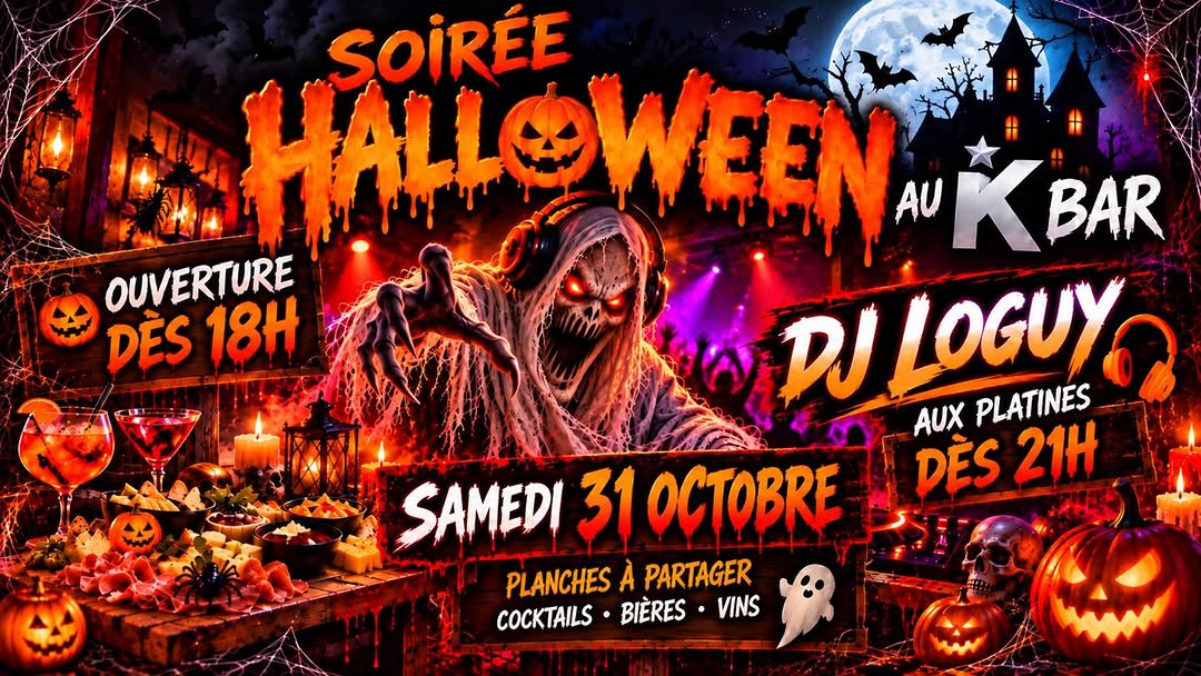 Soiree Halloween avec DJ Loguy