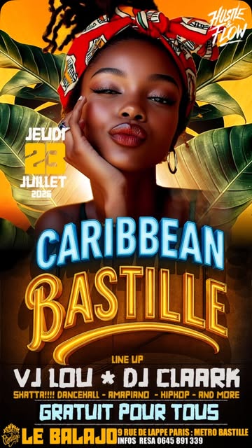 Le rendez-vous incontournable des nuits caribéennes revient au Balajo !