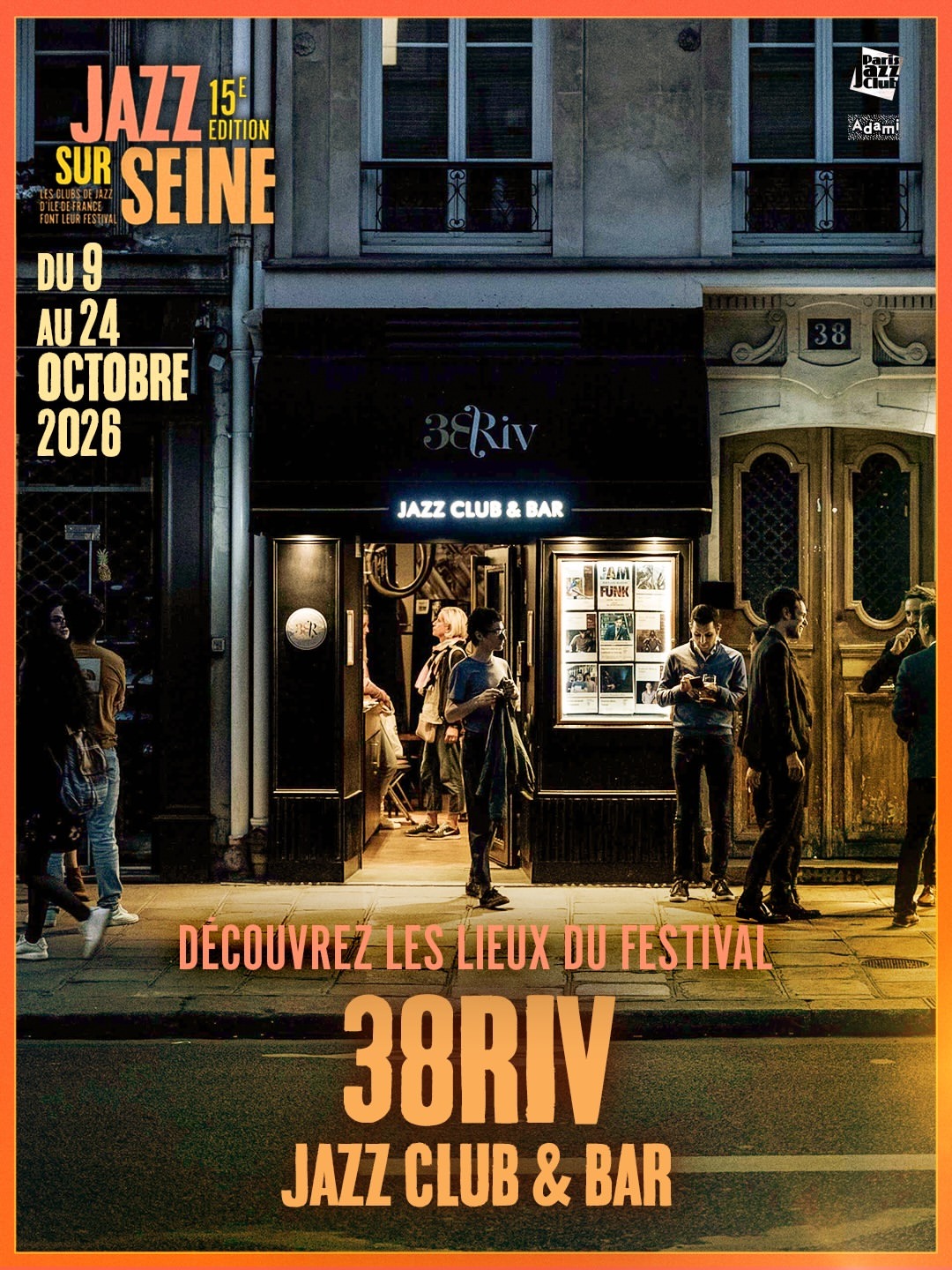 🌇 DÉCOUVREZ LES LIEUX DU FESTIVAL JAZZ SUR SEINE 2026 - Partie 1