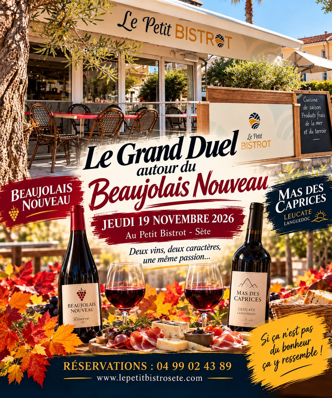 🍷 J-31 Avant Notre Soirée Beaujolais Nouveau !