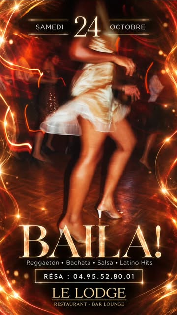 Samedi 24 Octobre – Baila!
