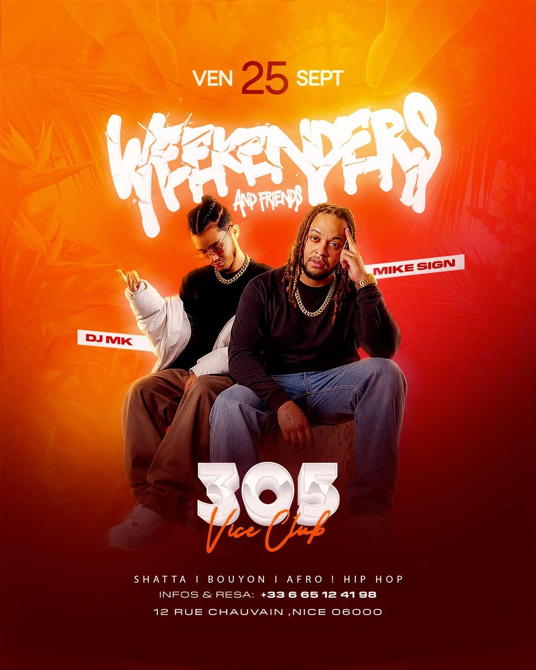 Weekenders & Firends Is Back To The 305 Vice Club
