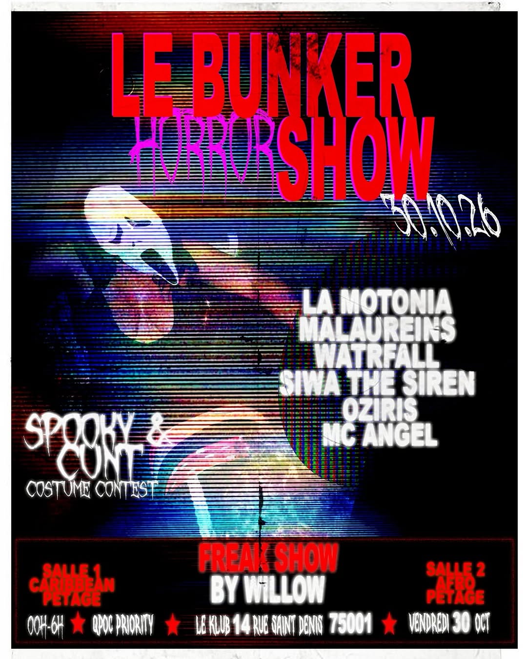 ★ le Bunker Horror Show ★