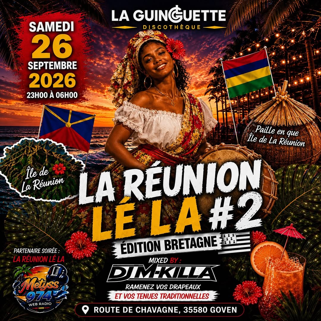 🌴🌺 la Réunion Lé la – Édition Bretagne 🌺🌴