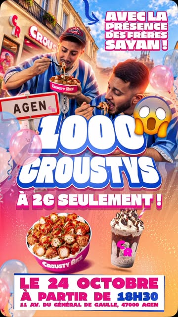 Inauguration Crousty Rice