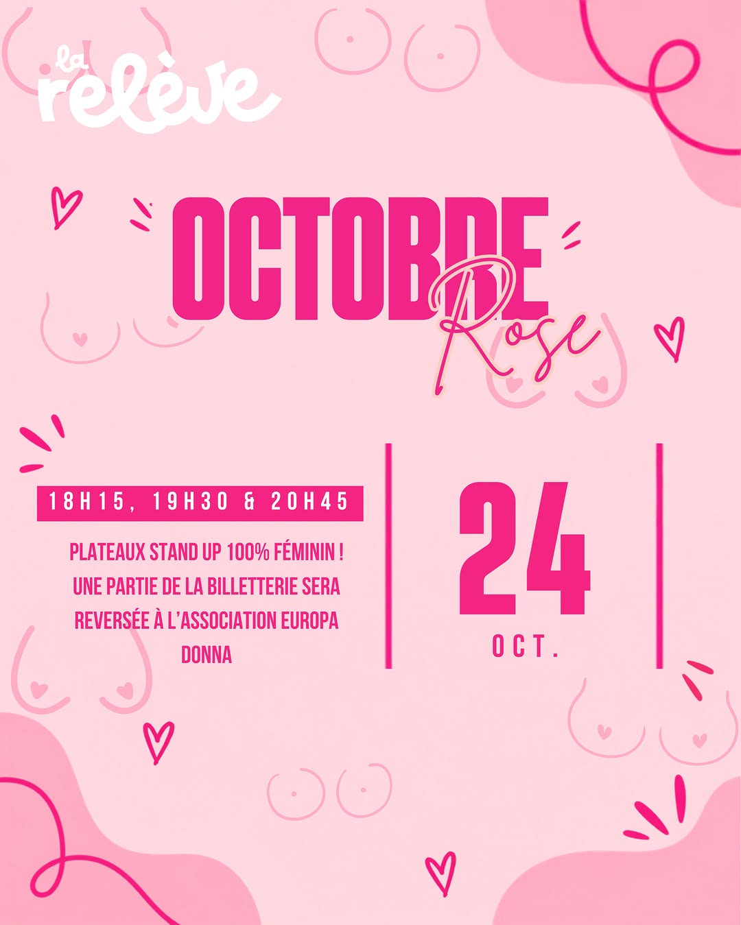 on se retrouve pour une soirée spéciale 100 % stand-up féminin 💕