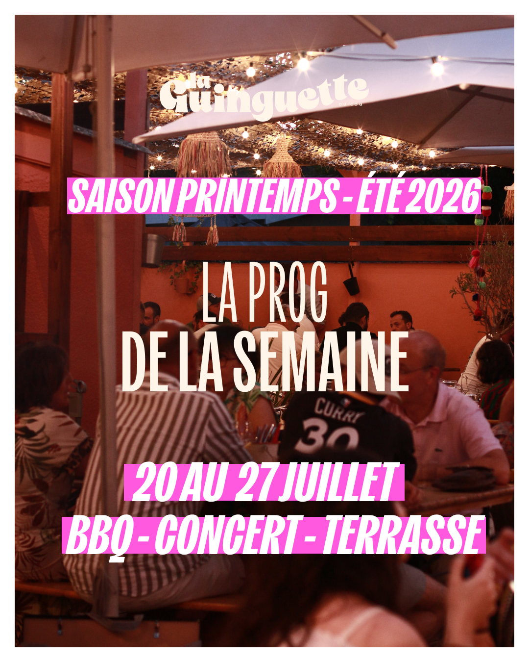 Nouvelle semaine à la Guinguette ��