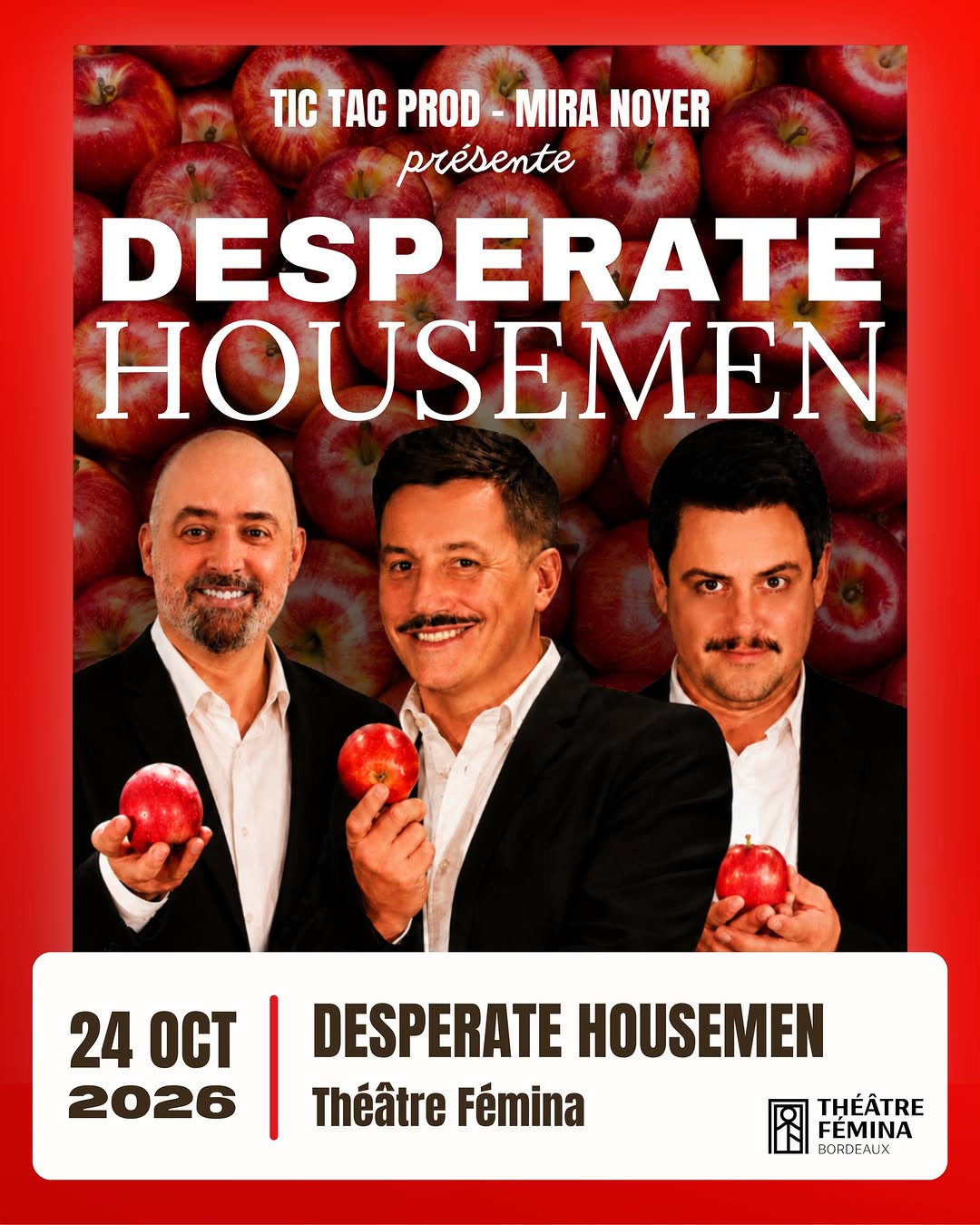 🎭 Une date exceptionnelle pour Desperate Housemen !