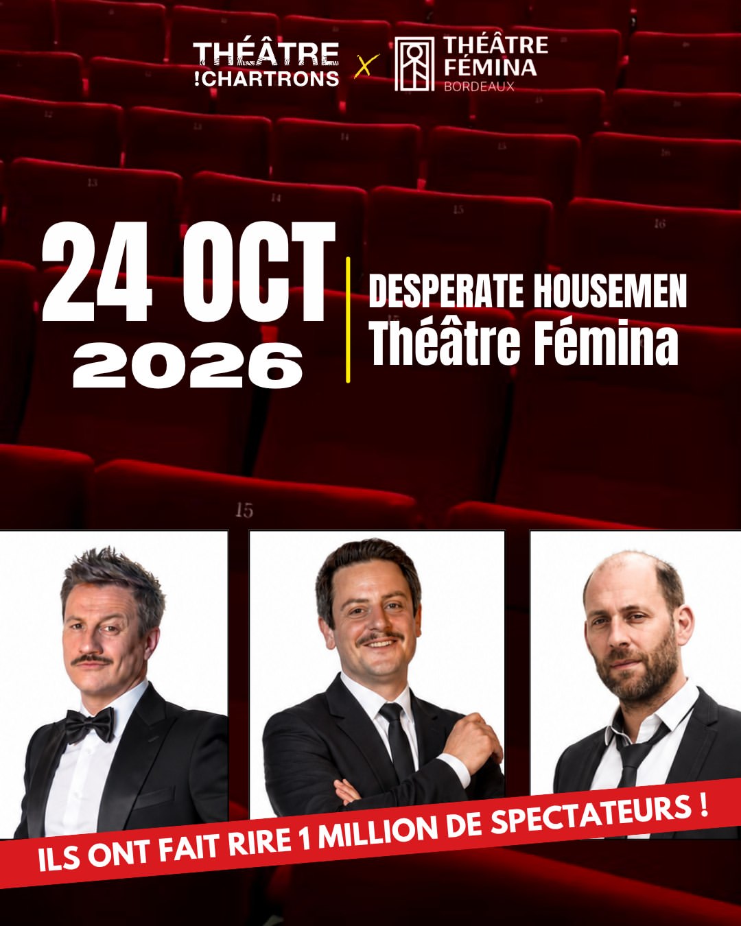 Ils Débarquent au Théâtre Fémina !
