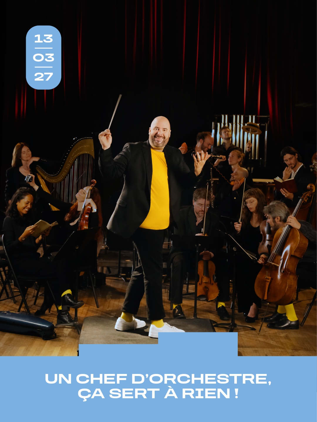 EN VENTE | Un chef d'orchestre, ça sert à rien ! À La Seine Musicale le 13 mars 2027