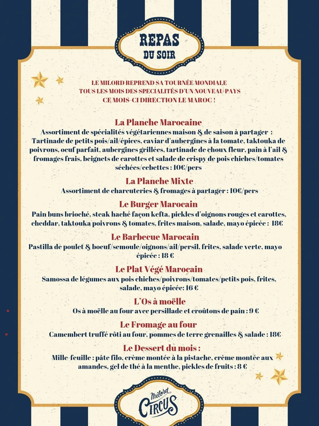 Dîner Marocain Quotidien