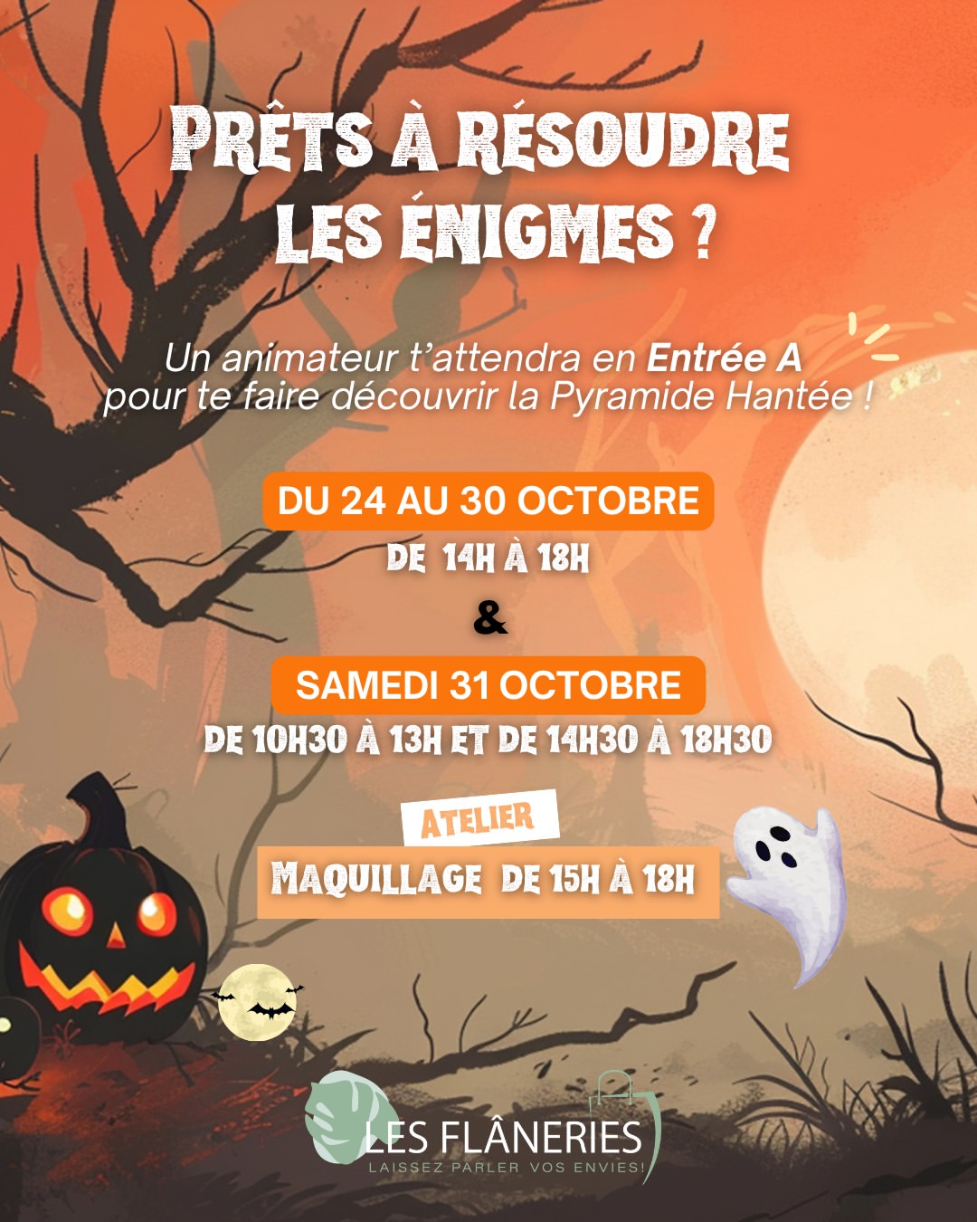 đ Saurez-vous rĂ©soudre les Ă©nigmes dâHalloween ? đ