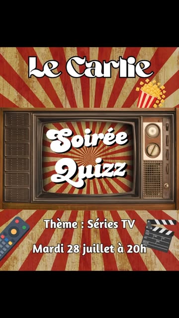 Le mardi 28 juillet à 20h, on vous donne rendez-vous pour une soirée quiz 100 % séries TV !