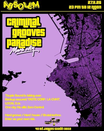 Criminal Grooves Paradise