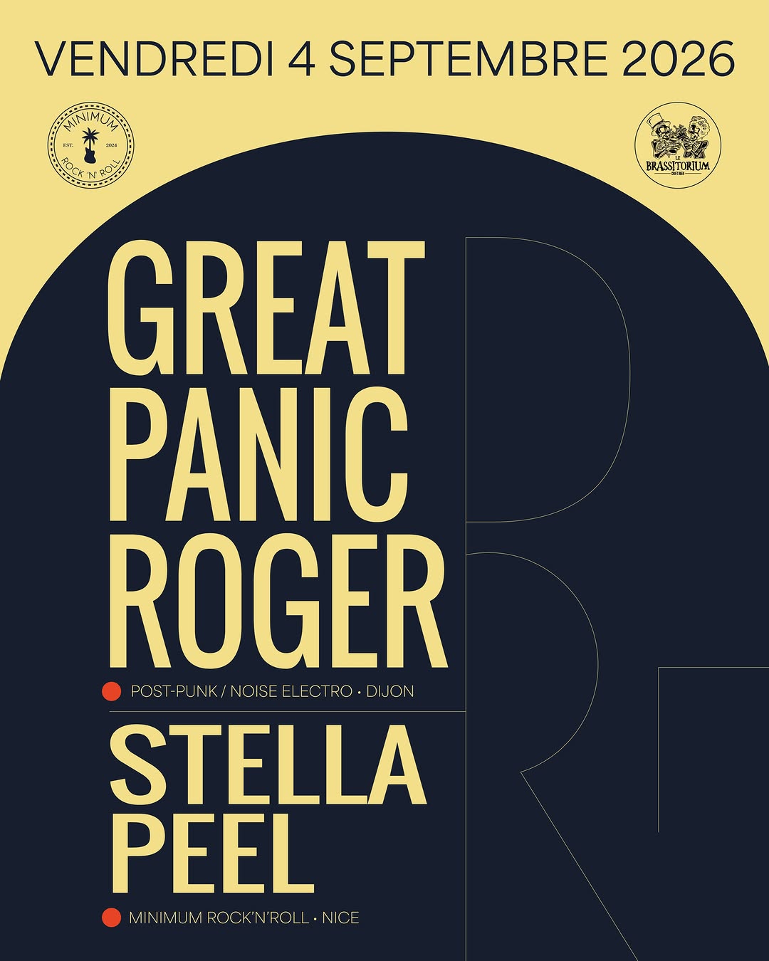 Concert Live Electro avec greatpanicroger @ Le Brassitorium Nice