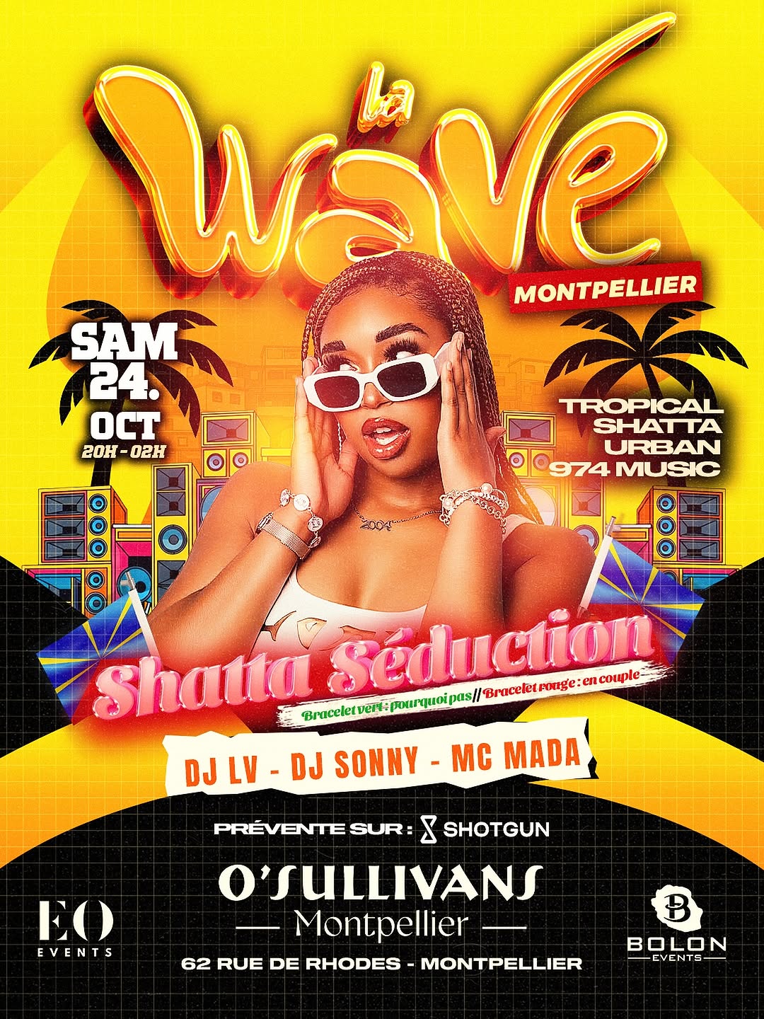 La Wave Montpellier — Shatta Séduction 🌊