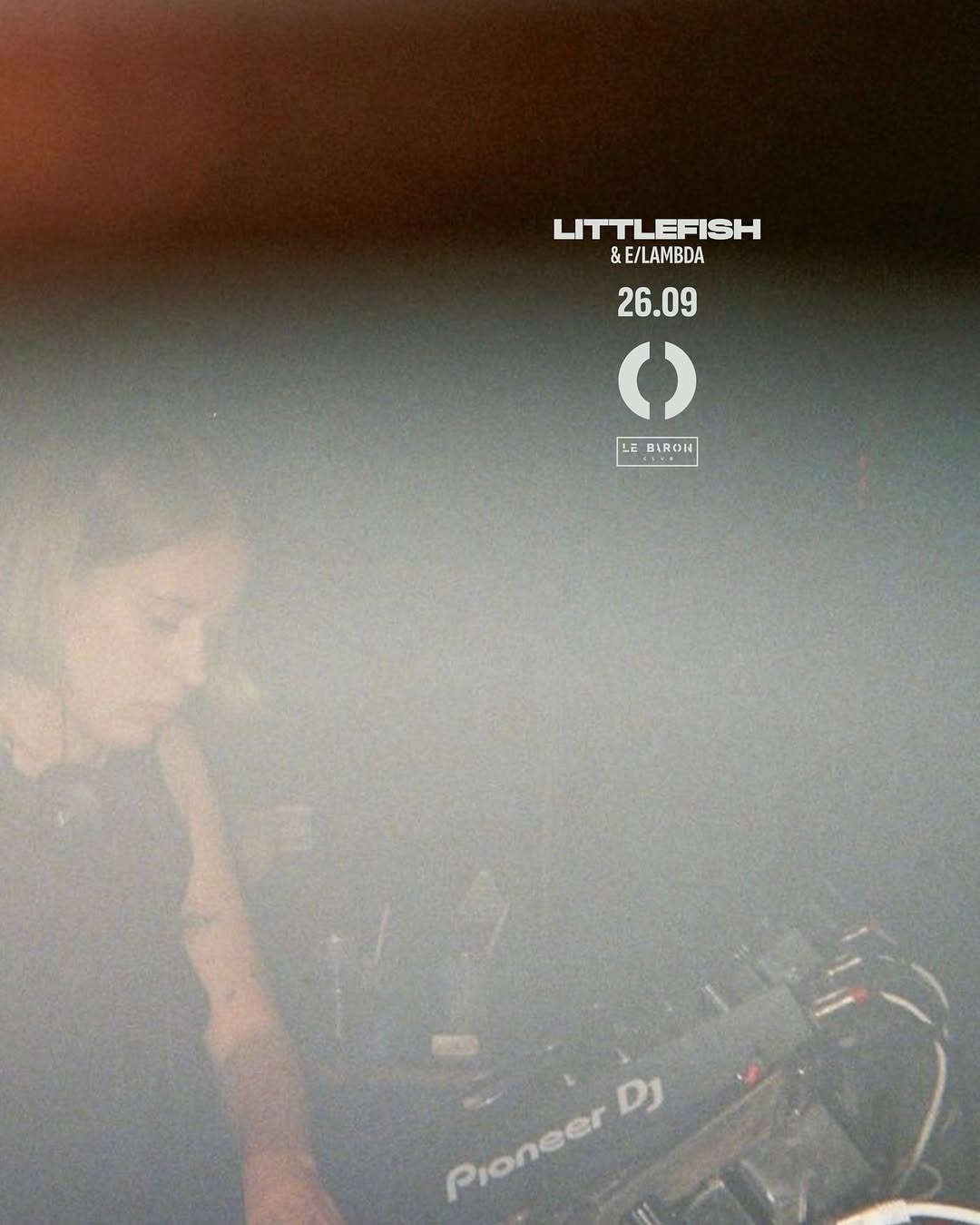 DJ Set Techno avec littlefish.music @ Le Baron club - Techno club Lille