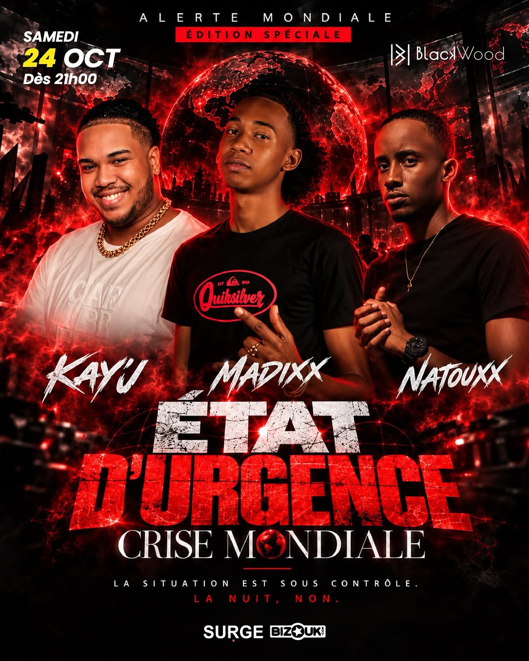 Soiree Etat d'Urgence