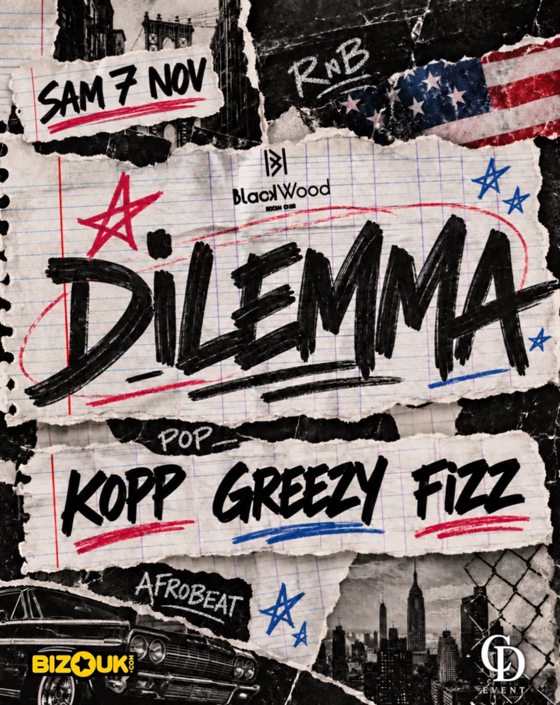 Soiree RnB Pop Afrobeats