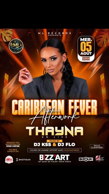 THAYNA en live au Bizz’Art !