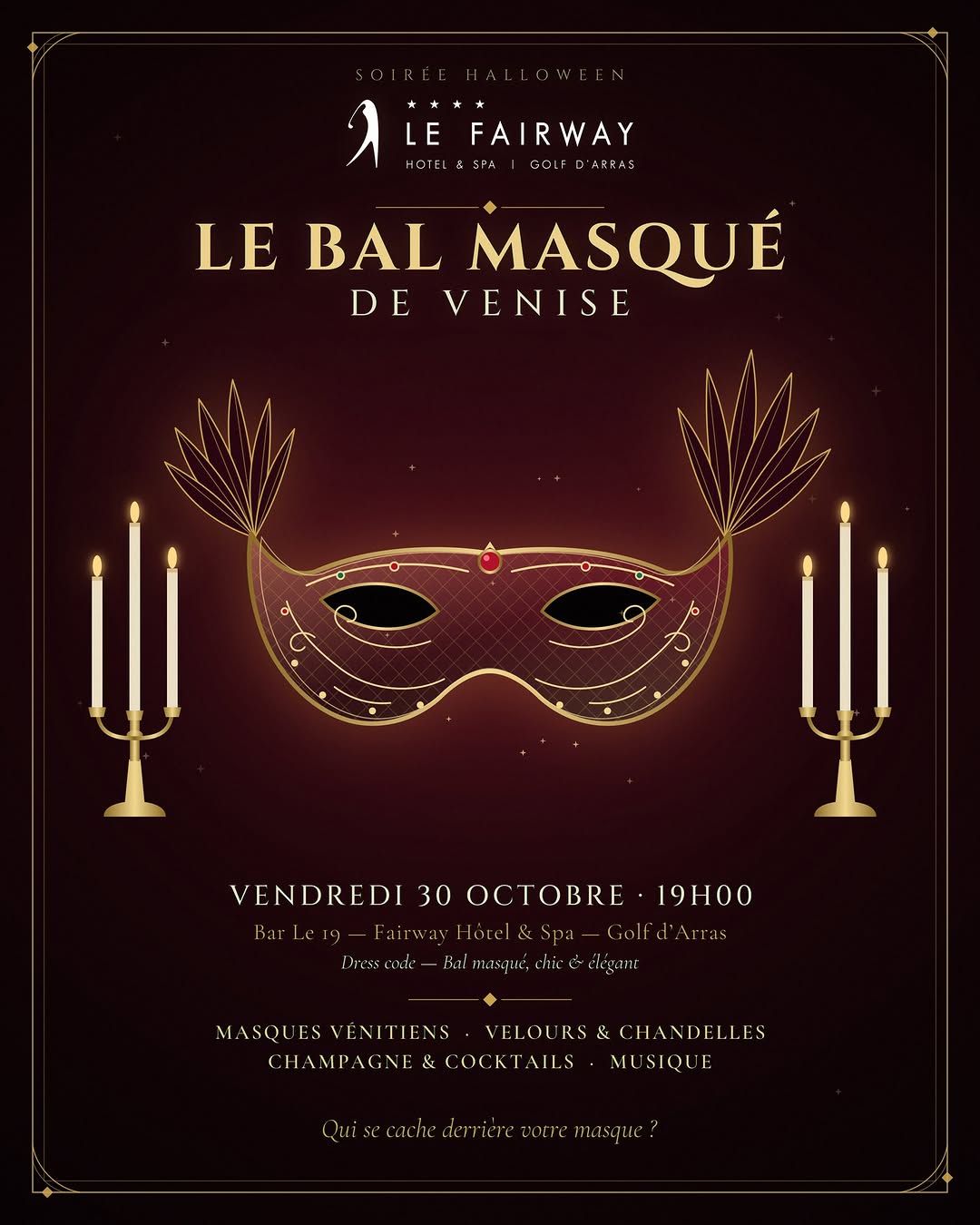 🎭 Halloween — le Bal Masqué de Venise 🎭