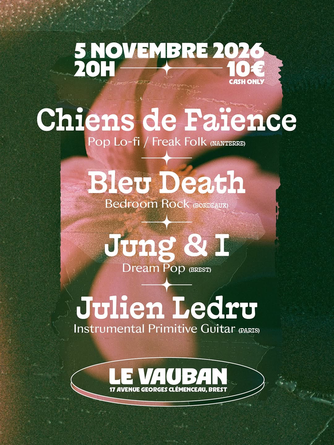 Concert Live Rock avec espace.vauban @ Cabaret Vauban
