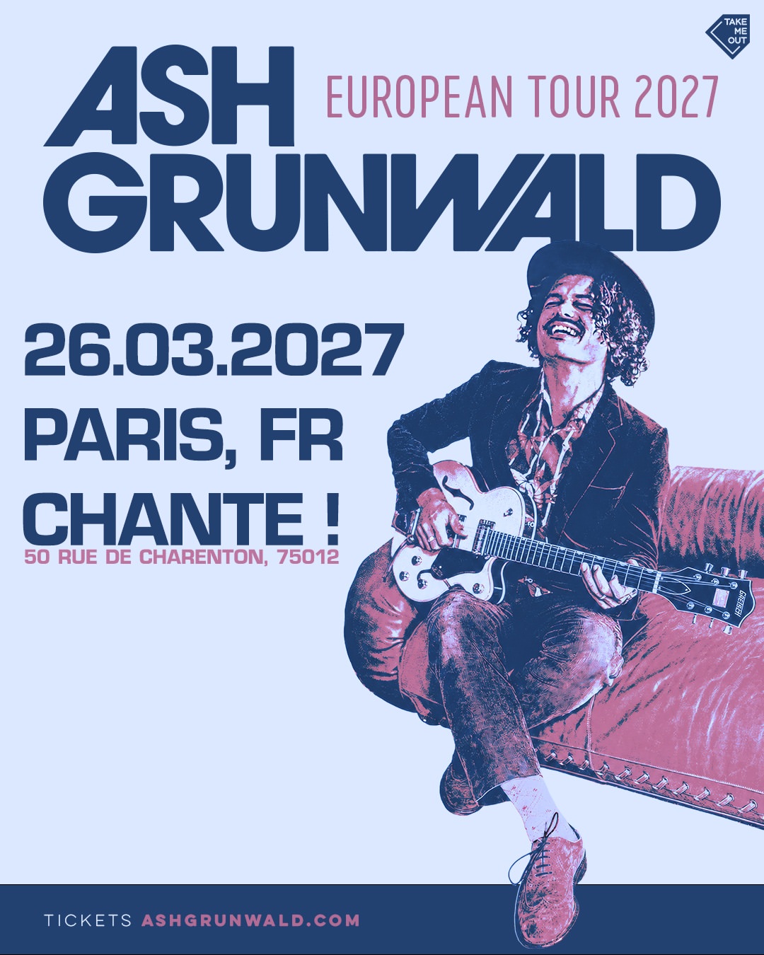 ✴︎ @ashgrunwald en concert à Paris ✴︎