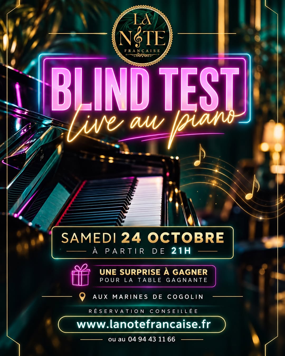 🎹 Blind Test Live au Piano