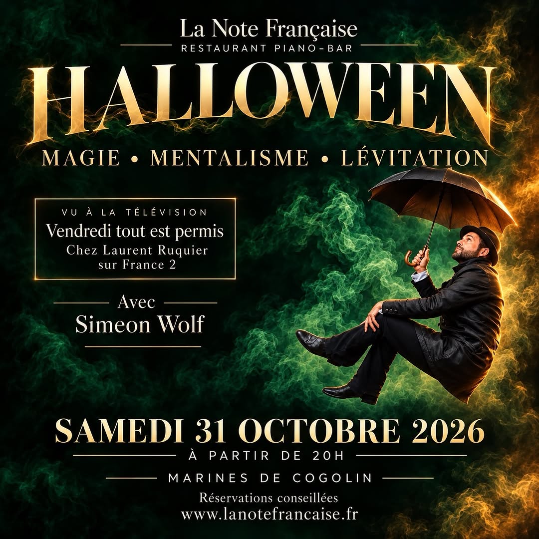 Pour Halloween, la MAGIE s’invite à votre table…